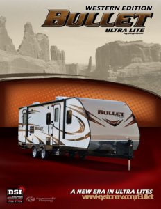 2014 Keystone RV Bullet Western Edition Brochure page 1