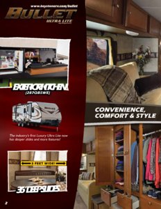 2014 Keystone RV Bullet Western Edition Brochure page 2