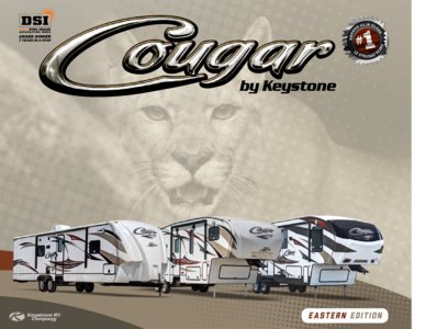 2014 Keystone RV Cougar Eastern Edition Brochure page 1