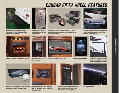 2014 Keystone RV Cougar Half Ton Brochure page 7