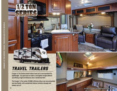 2014 Keystone RV Cougar Half Ton Brochure page 12