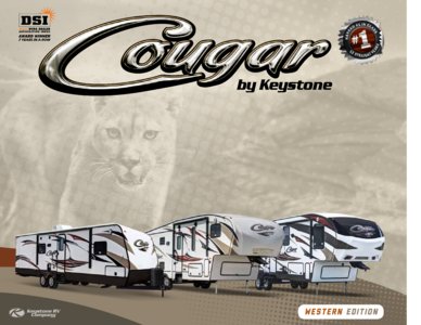 2014 Keystone RV Cougar Western Edition Brochure page 1