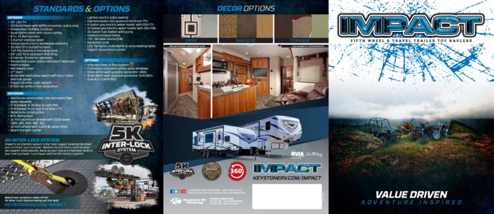 2014 Keystone RV Impact Brochure page 1