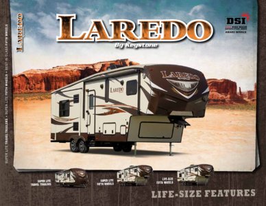 2014 Keystone RV Laredo Brochure page 1