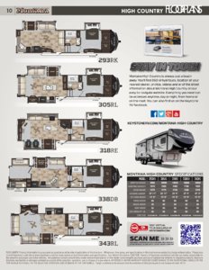 2014 Keystone RV Montana High Country Brochure page 10