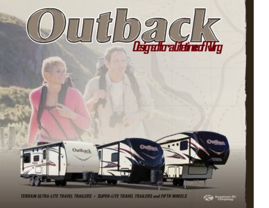 2014 Keystone RV Outback Terrain Brochure page 1