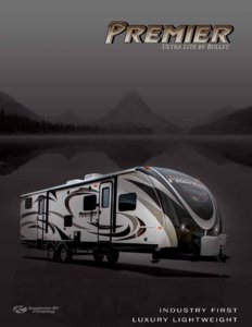 2014 Keystone RV Premier Brochure page 1