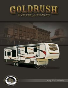 2014 KZ RV Goldrush Durango Brochure page 1