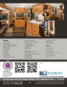 2014 KZ RV Spree Connect Brochure page 4