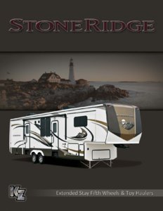 2014 KZ RV Stoneridge Brochure page 1