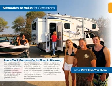 2014 Lance Truck Campers Brochure page 2