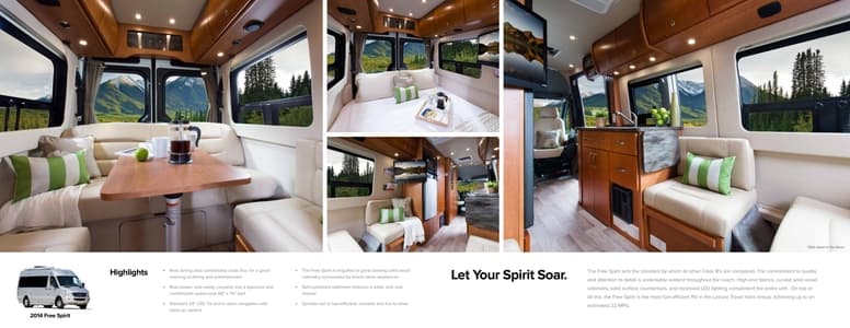 2014 Leisure Travel Vans Free Spirit Brochure page 3