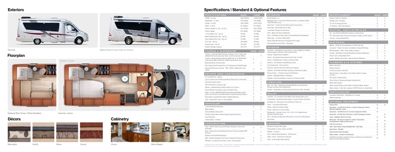 2014 Leisure Travel Vans Serenity Libero Brochure page 4