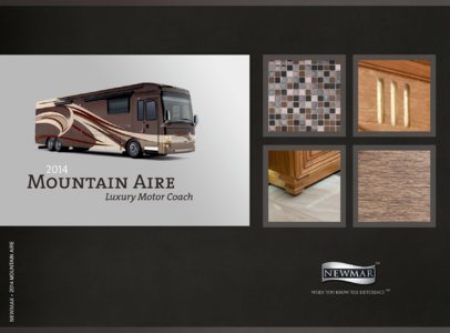 2014 Newmar Mountain Aire Brochure page 1