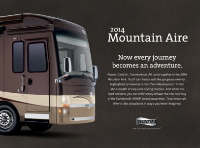 2014 Newmar Mountain Aire Brochure page 3