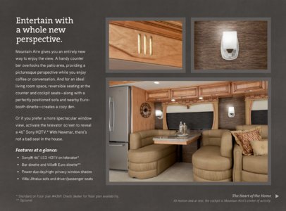 2014 Newmar Mountain Aire Brochure page 10