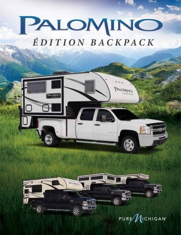 2014 Palomino Backpack Edition French Brochure