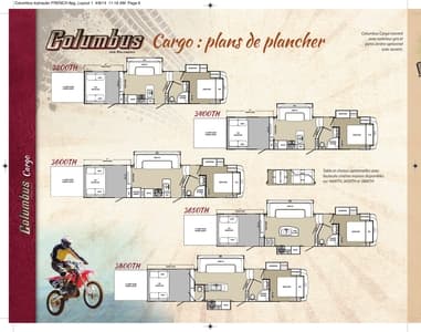 2014 Palomino Columbus Cargo French Brochure page 6