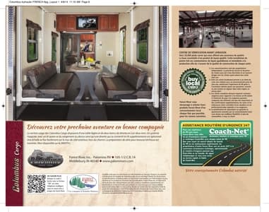 2014 Palomino Columbus Cargo French Brochure page 8