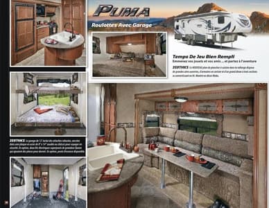 2014 Palomino Puma French Brochure page 10