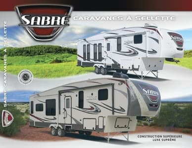 2014 Palomino Sabre Fifth Wheel French Brochure page 1