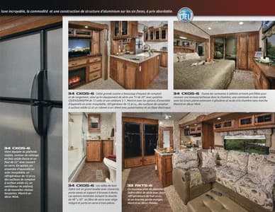 2014 Palomino Sabre Fifth Wheel French Brochure page 3