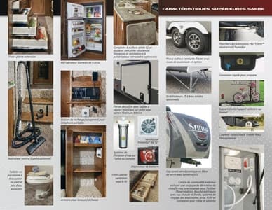 2014 Palomino Sabre Fifth Wheel French Brochure page 5