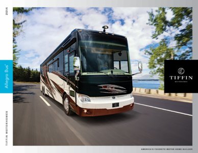 2014 Tiffin Allegro Bus Brochure page 1