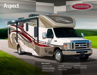 2014 Winnebago Aspect Brochure page 1