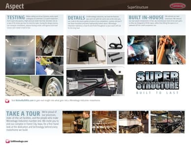 2014 Winnebago Aspect Brochure page 10