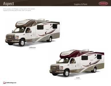 2014 Winnebago Aspect Brochure page 16