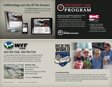 2014 Winnebago Aspect Brochure page 20