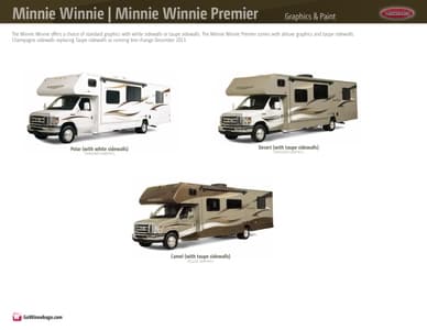 2014 Winnebago Minnie Winnie Brochure page 19