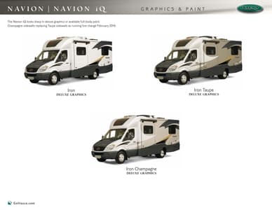 2014 Winnebago Navion Brochure page 23