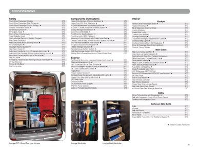 2015 Airstream Interstate 3500 Brochure page 17