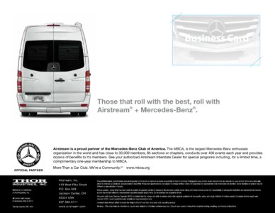 2015 Airstream Interstate 3500 Brochure page 20