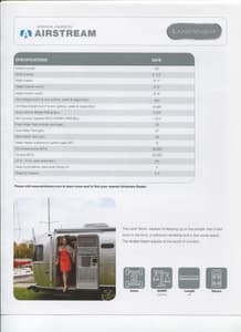 2015 Airstream Land Yacht Travel Trailer Brochure page 3