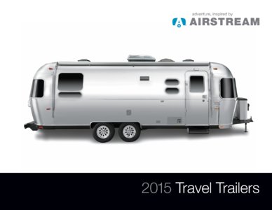 2015 Airstream Travel Trailers Brochure page 1