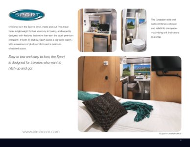 2015 Airstream Travel Trailers Brochure page 11