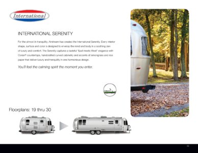 2015 Airstream Travel Trailers Brochure page 35