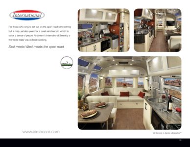 2015 Airstream Travel Trailers Brochure page 37