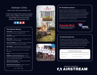 2015 Airstream Travel Trailers Brochure page 51