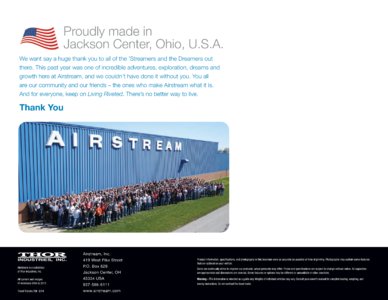 2015 Airstream Travel Trailers Brochure page 52