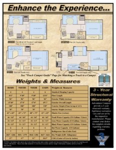 2015 ALP Adventurer Truck Campers Brochure page 3