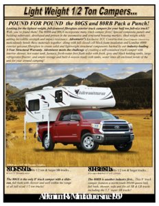 2015 ALP Adventurer Truck Campers Brochure page 5