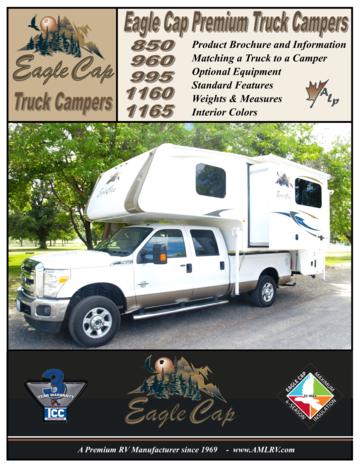 2015 ALP Eagle Cap Truck Campers Brochure