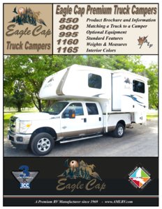 2015 ALP Eagle Cap Truck Campers Brochure page 1