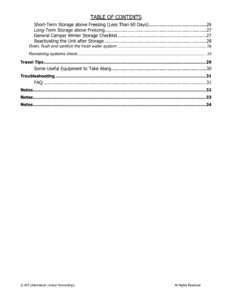 2015 ALP Truck Campers Owner's Manual page 4