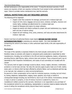 2015 ALP Truck Campers Owner's Manual page 7