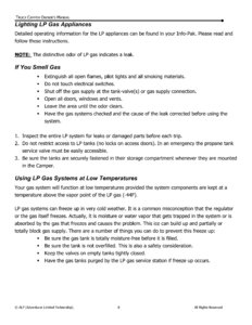 2015 ALP Truck Campers Owner's Manual page 12